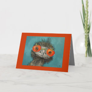 Hank the Emu card Kort