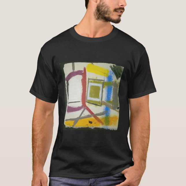 Hankamer Artjunkhaus i Tiny House Mid-Century Box T Shirt (Framsida)