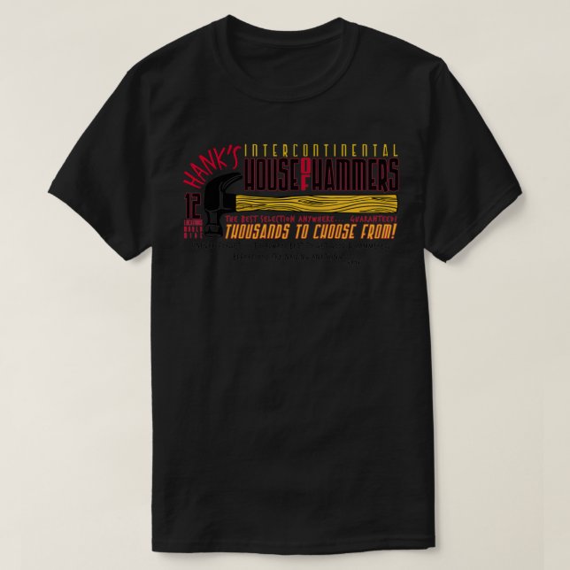 Hanks interkontinental House of Hammers T Shirt (Design framsida)