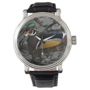 Hanlig skogssada vid Crystal Springs Rhododendron Armbandsur