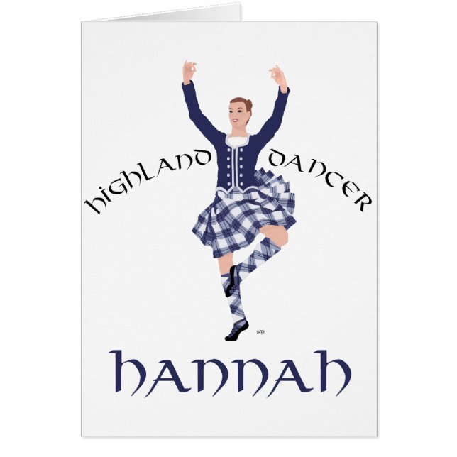 HANNAH ANPASSAD DESIGN HÄLSNINGSKORT (Framsidan)