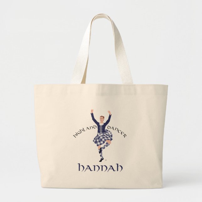 HANNAH Anpassad design Jumbo Tygkasse (Framsidan)