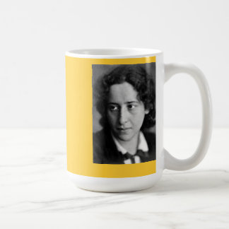 Hannah Arendt citationstecken Kaffemugg