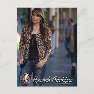Hannah i Hollywood Postcard - Hannah Aitchison Vykort