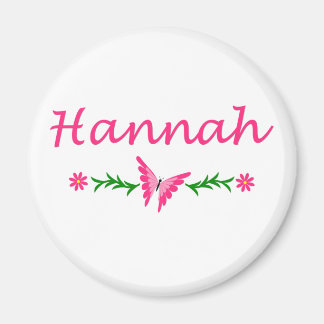 Hannah (Rosa Butterfly) Magnet