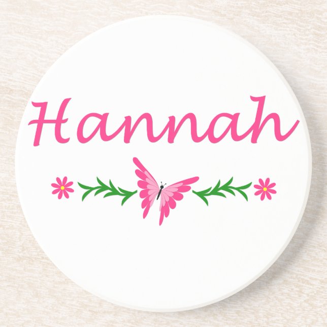 Hannah (rosa fjäril) underlägg (Framsidan)