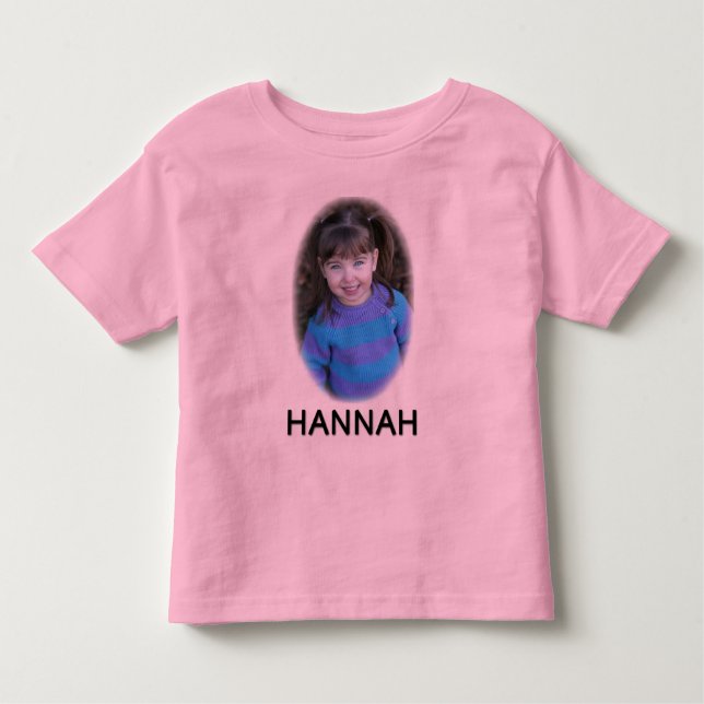 Hannah rosa Martin T-shirt (Framsida)