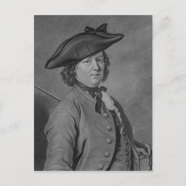 Hannah Snell, kvinnlig soldat Vykort (Framsida)