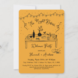 Hannah välkomstnatt före chihuahua inbjudningar