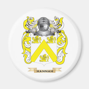 Hannah vapensköld (familjvapenskölden) magnet