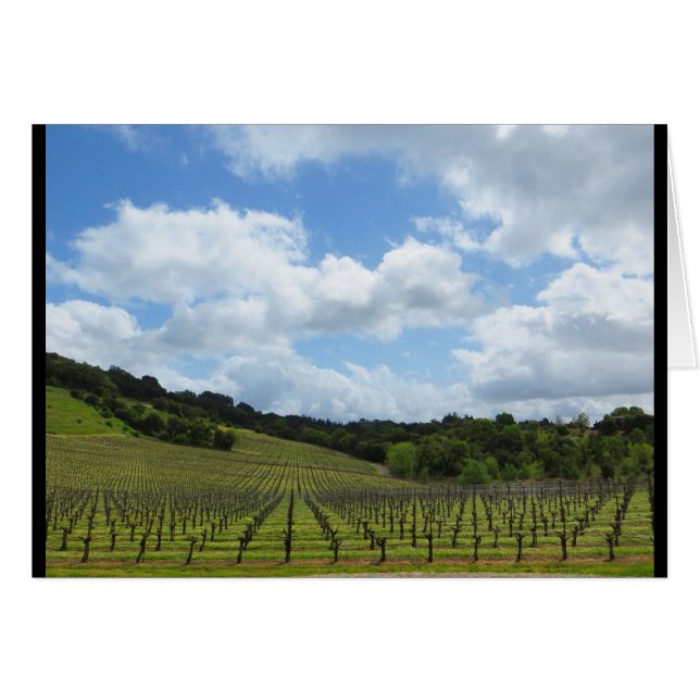 Hannah vinodling April 2018 Hälsningskort (Framsidan Horizontal)