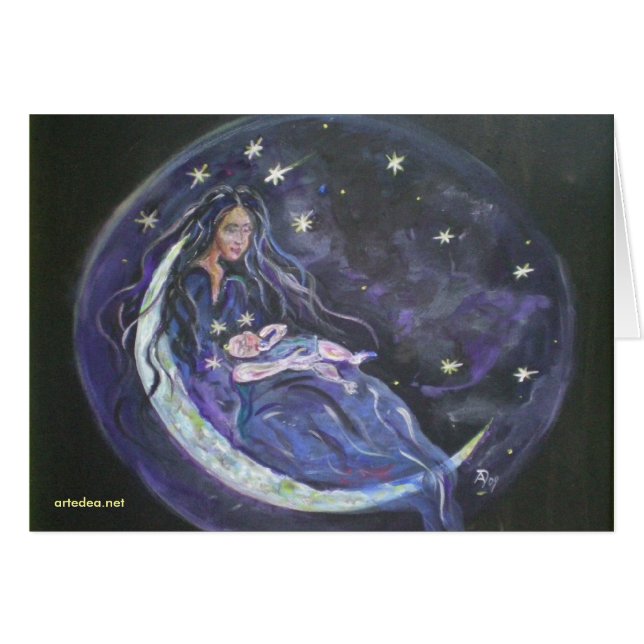 Hannahanna - Grußkarte Hälsningskort (Framsidan Horizontal)