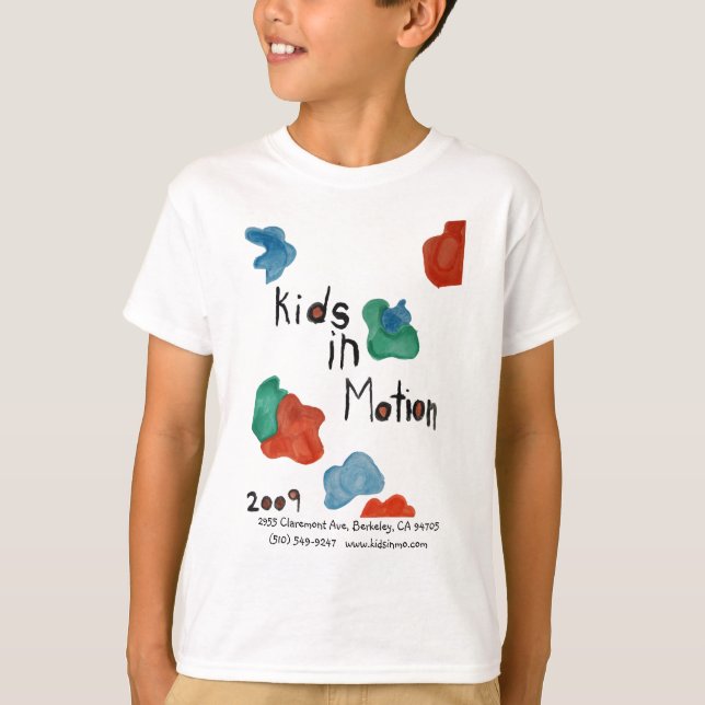 Hannahs ungar i rörelseT-tröja Tee Shirt (Framsida)