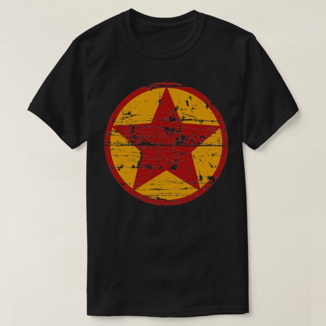 Hannahx27s Distress Star T Shirt (Design framsida)