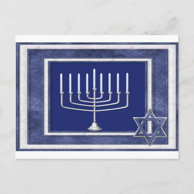 hannakah vykort (Framsida)