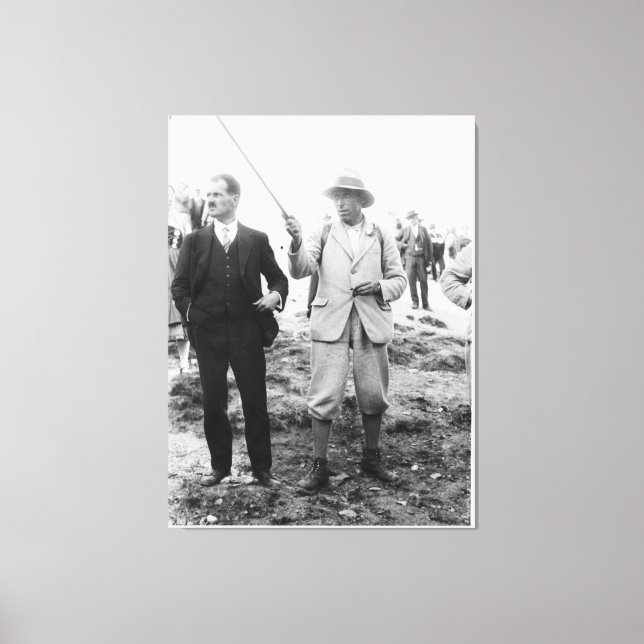 Hannes Schneider 1929 –Pionier des alpinen Sports Canvastryck (Framsida)