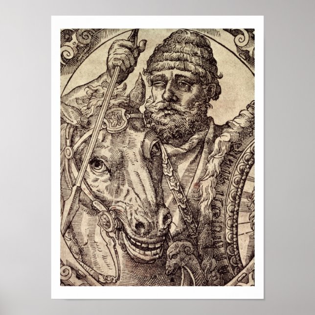 Hannibal (247-c.183 BC) (engrave) Poster (Framsidan)