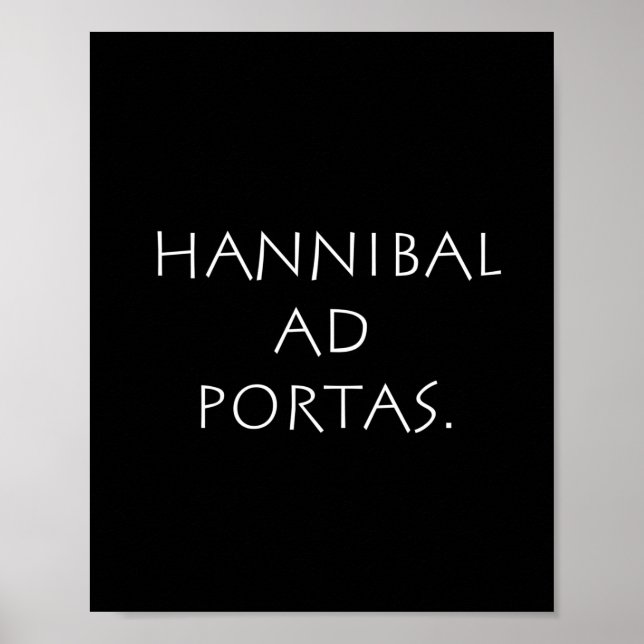 Hannibal ad portas poster (Framsidan)