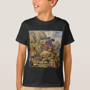 Hannibal Barca & Armé & Citat Gåvor & Kort T-shirt
