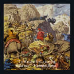 Hannibal Barca I Alperna W/Wisdom Poster citat<br><div class="desc">Du ser en gåva eller en samlargåva (T, mugg, fodral, väska, plattor osv.) från The Wisdom Shop. Wisdom Shop är ett dotterbolag till Rick London Designs (RLondonDesigns.com). Alla beställningar är av hög kvalitet och utgör en mycket unik gåva till sig själva. Vi tror att du kommer att njuta av ditt...</div>