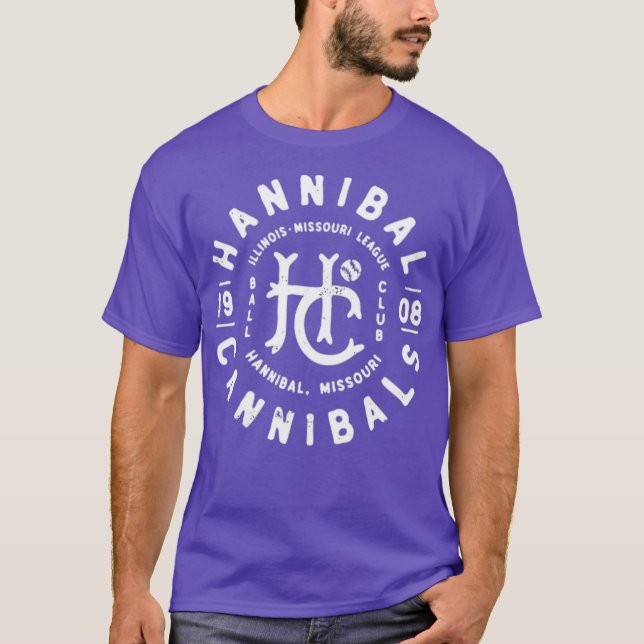Hannibal Cannibals - Missouri T Shirt (Framsida)