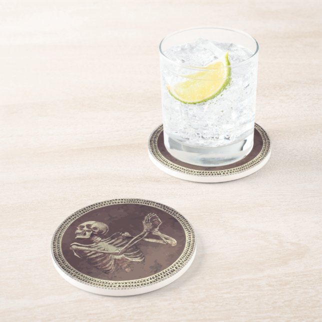 Hannibal Full Ringed Dancing Skull Underlägg (Sidan)