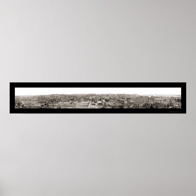 Hannibal, MO Photo 1912 Poster (Framsidan)