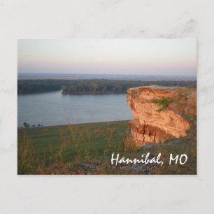 Hannibal, MO-vykort Vykort