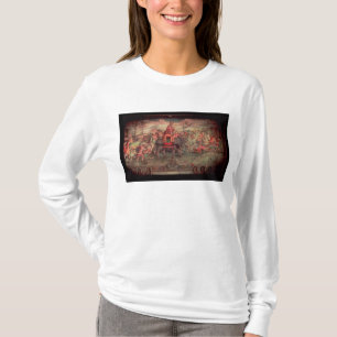 Hannibal som korsar alpernan tee shirt