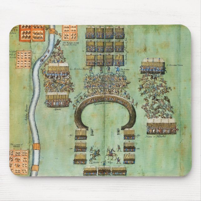 Hannibals försvar musmatta (Framsidan)