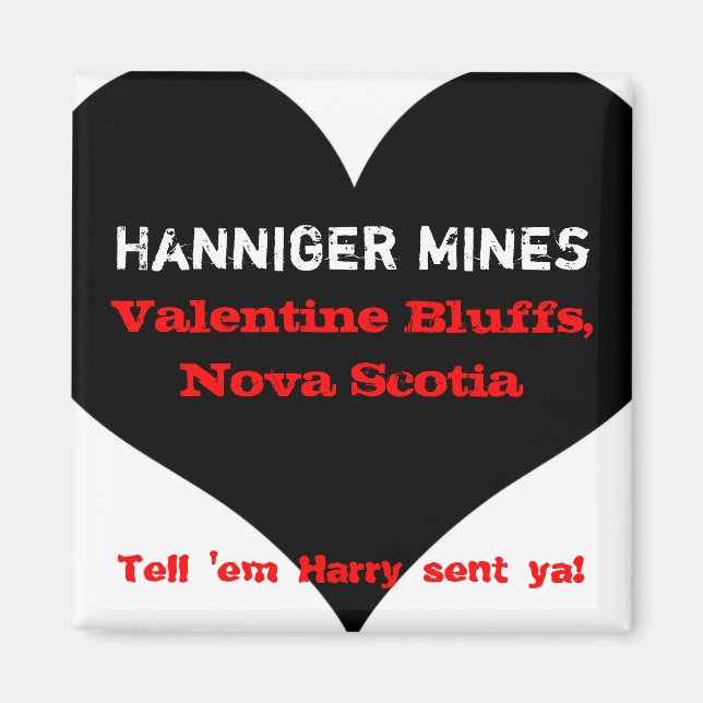 Hanniger Mines Magnet (Framsidan)