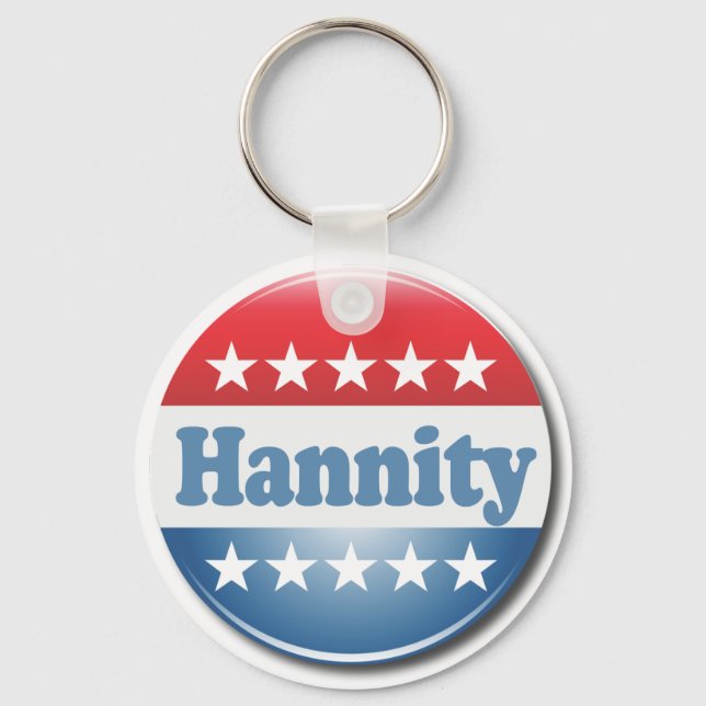Hannity Button Nyckelring (Framsida)
