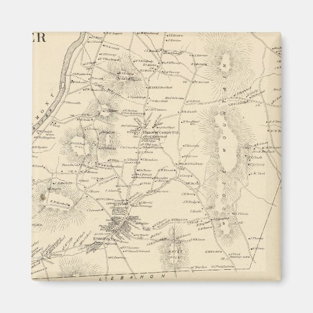 Hannover, Grafton Co Magnet (Framsidan)