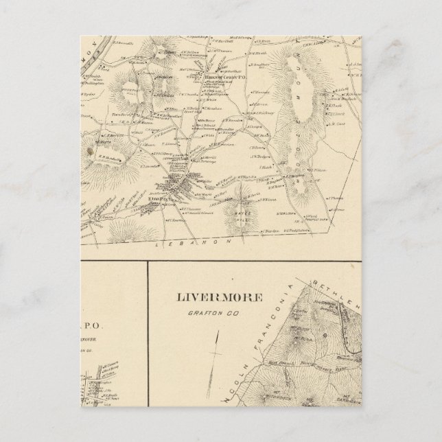 Hannover, Grafton Co Vykort (Framsida)