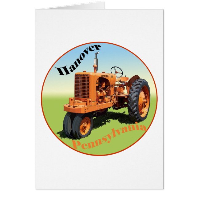 Hannover Pennsylvania Hälsningskort (Framsidan)