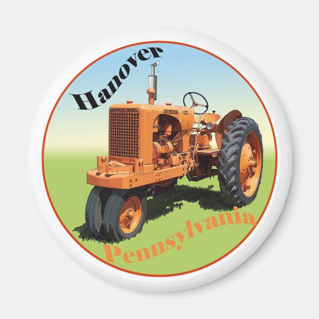 Hannover Pennsylvania Magnet (Framsidan)