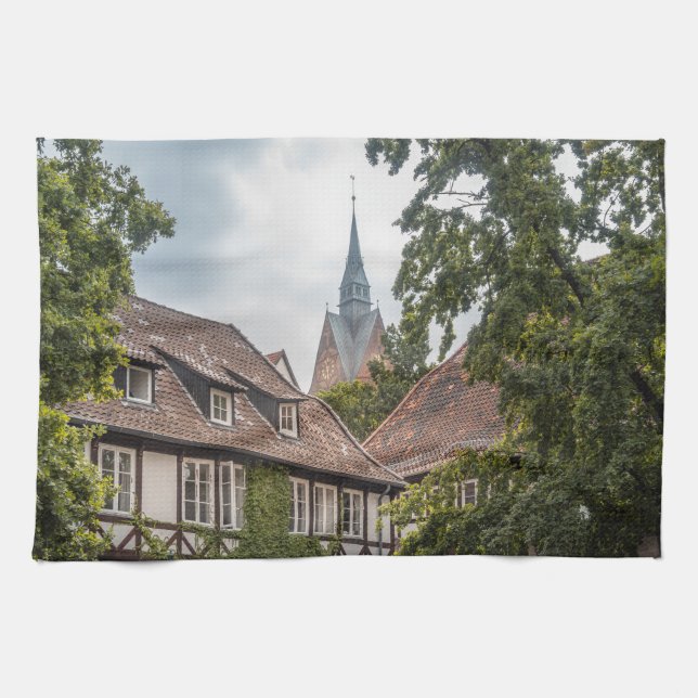 Hannover Tyskland Kökshandduk (Horisontell)