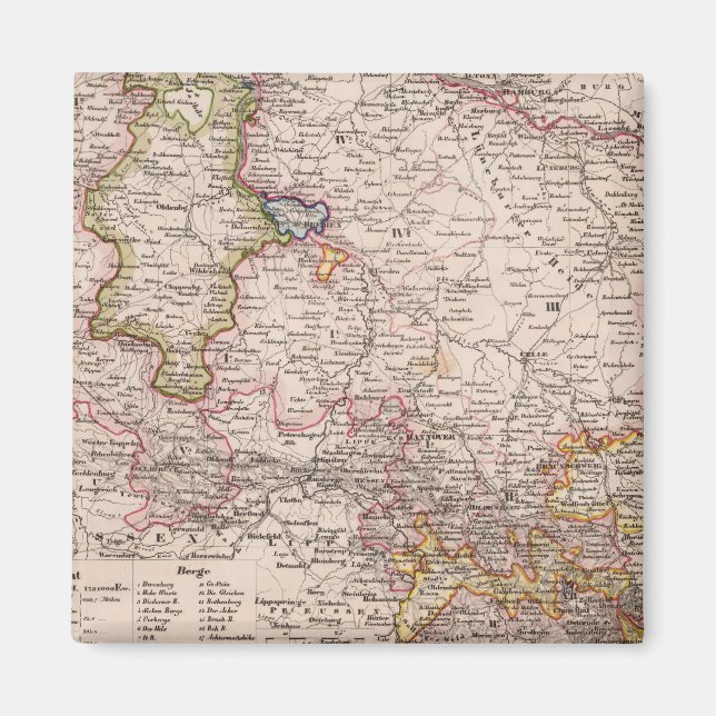 Hannover, Tyskland Magnet (Framsidan)