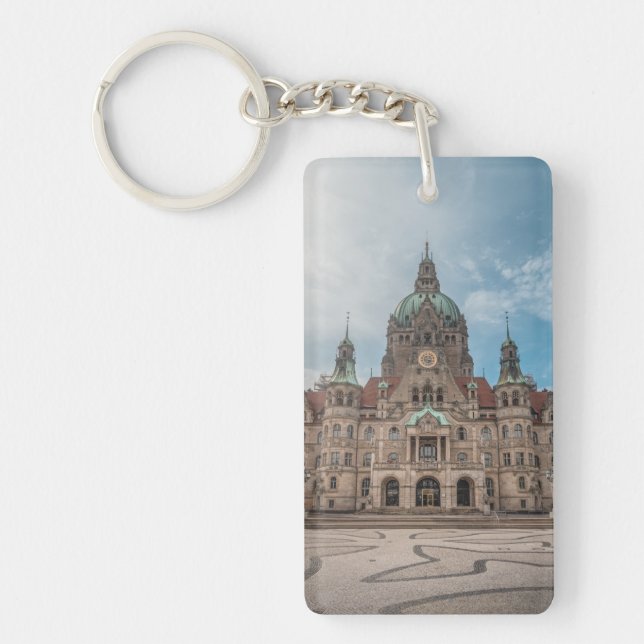 Hannover Tyskland Nyckelring (Framsidan)