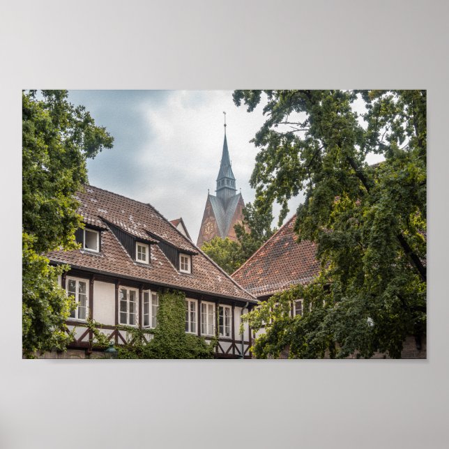 Hannover Tyskland Poster (Framsidan)