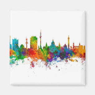 Hannover Tyskland Skyline Magnet