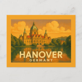 Hannover Tyskland Stad Konst Vykort