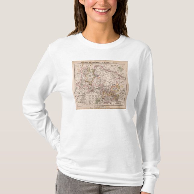 Hannover Tyskland T Shirt (Framsida)