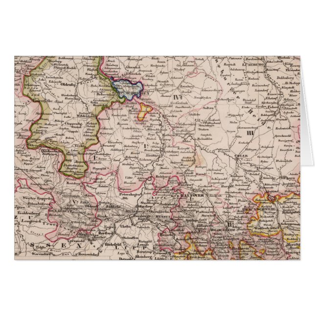 Hannover, Tysklandare Hälsningskort (Framsidan Horizontal)