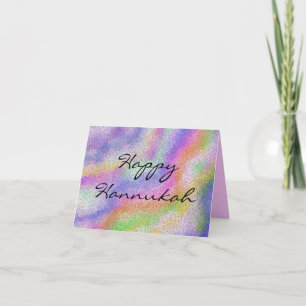 Hannukah Candle Färg Card Helgkort