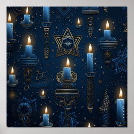 Hannukah Helgdag poster