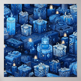 Hannukah Helgdag poster