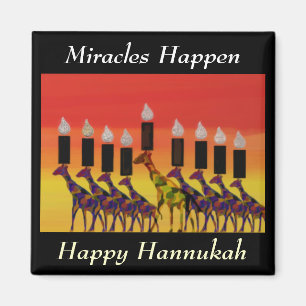 Hannukah ljus magnet