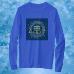 Hannukah Menorah T-Shirt<br><div class="desc">Fira åtta dagar och åtta nätter av festivalen i Ljus med Hanukkah-kort och -gåvor. Ljus festival är här. Ljusa menoran,  spela med drömmaren och festen på latkes och sufganiyots. Fira Hanukkahs anda med vänner,  familj och nära och kära genom att önska dem Lycklig Hanukkah.</div>