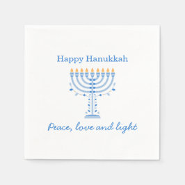 Hannukah paper napkins - Happy Hanukkah Pappersservett